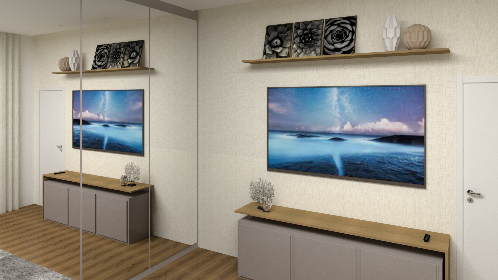 Projeto LD - Quarto Casal 1 - Jordana Melo Arquitetura