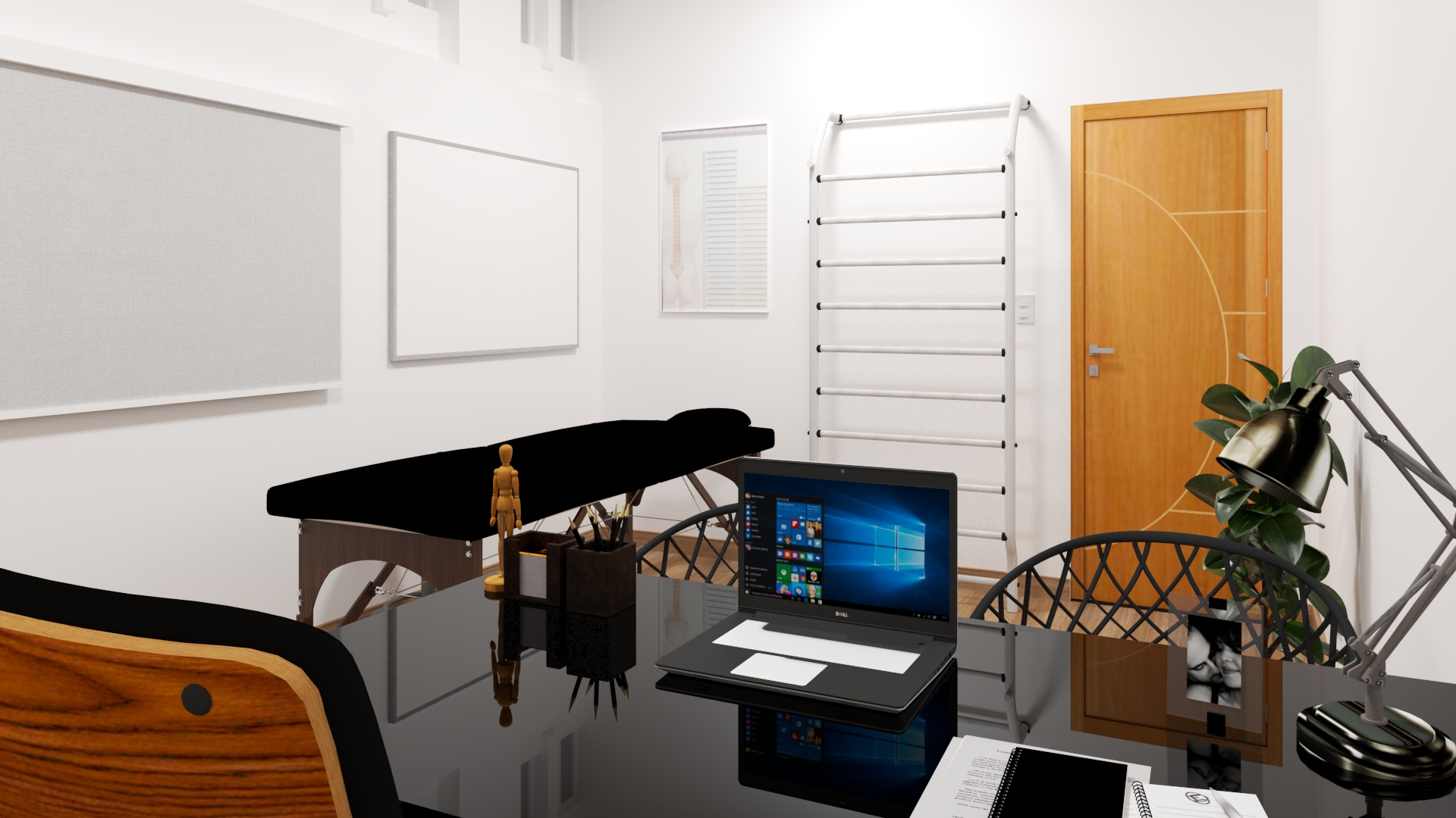 Projeto Consultório Fisioterapia CS 6 - Jordana Melo Arquitetura