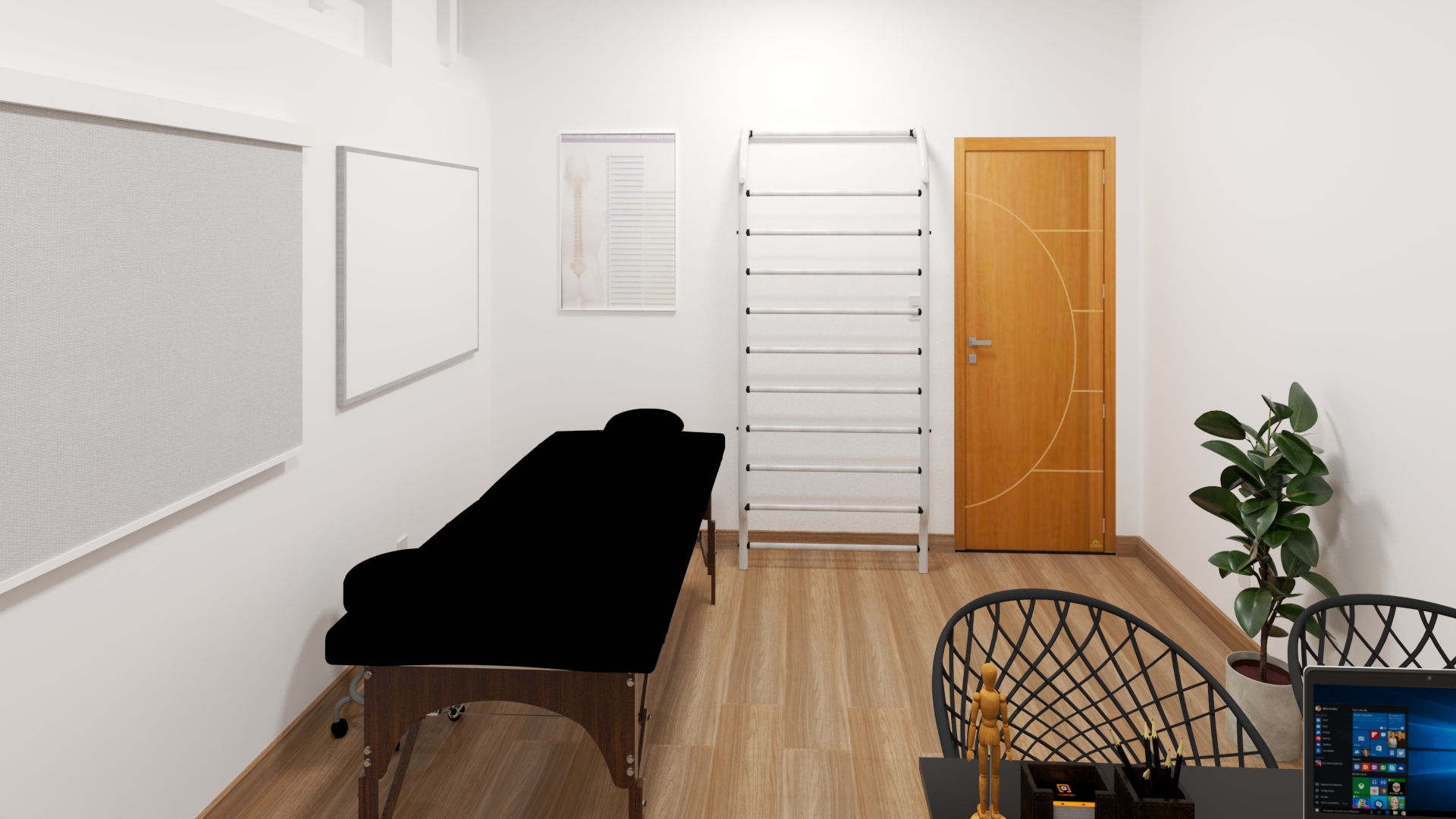 Projeto Consultório Fisioterapia CS 5 - Jordana Melo Arquitetura