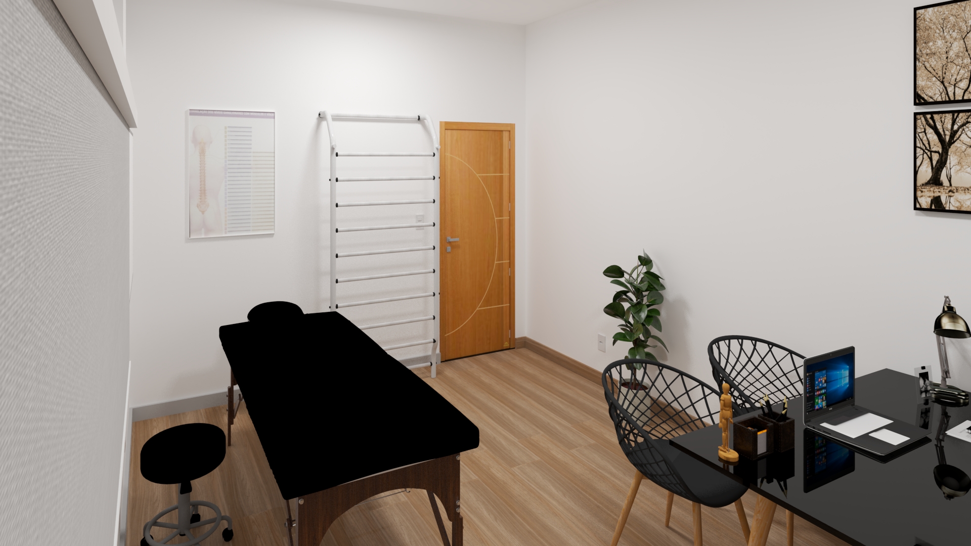 Projeto Consultório Fisioterapia CS 4- Jordana Melo Arquitetura