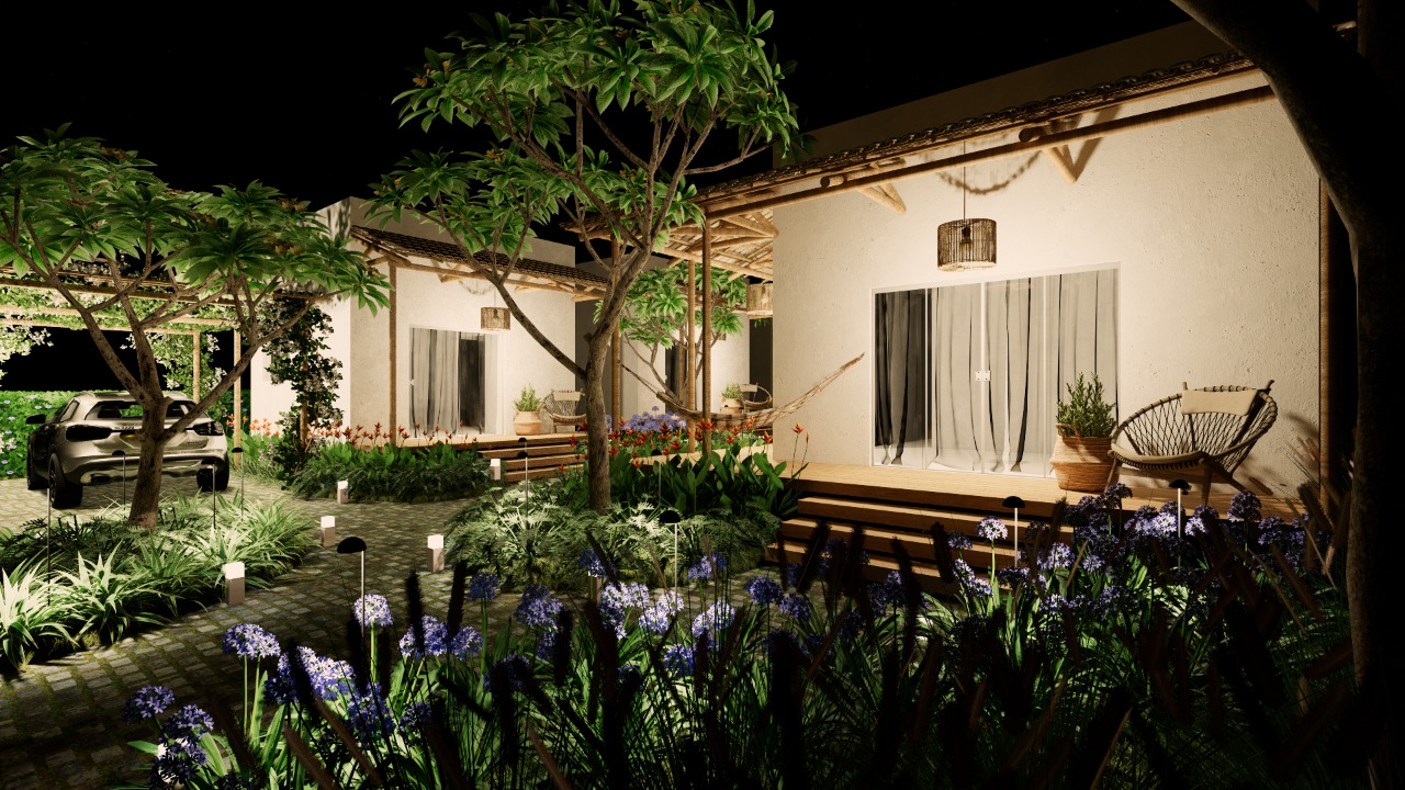 Projeto Bangalôs de Praia - Porto Seguro 3 - Jordana Melo Arquitetura