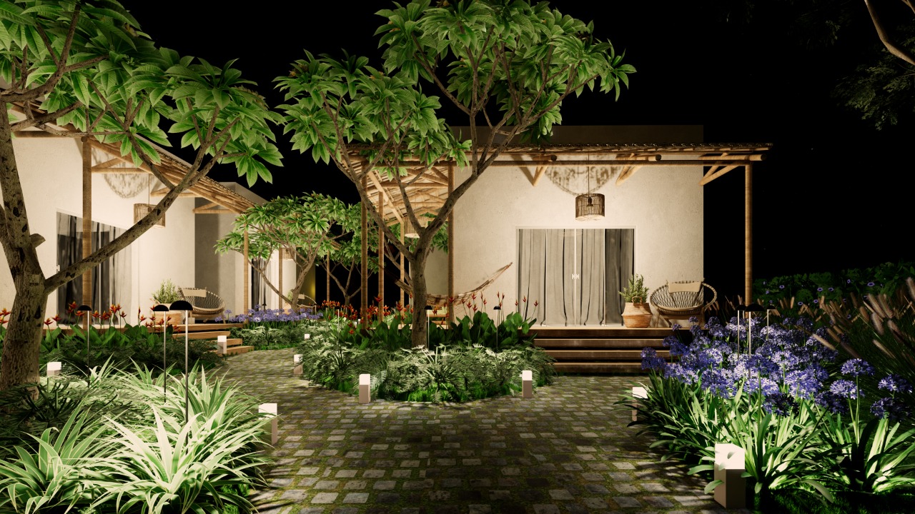 Projeto Bangalôs de Praia - Porto Seguro 4 - Jordana Melo Arquitetura